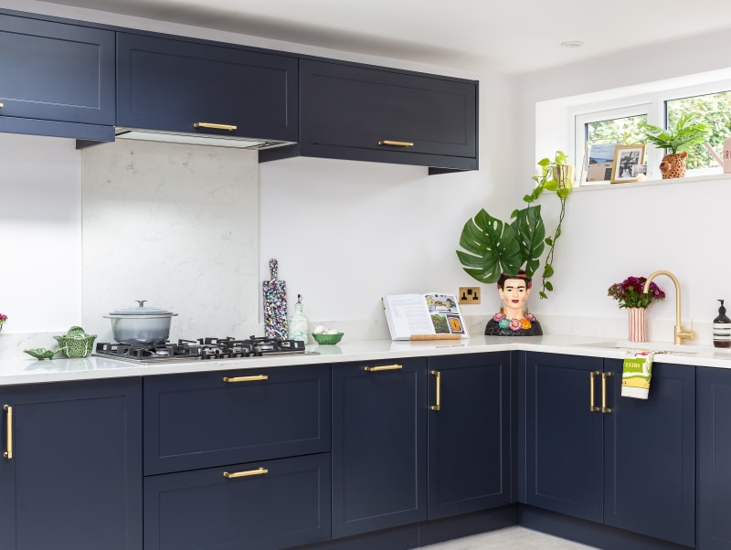 Customer's Kitchen Cottage & Modern Styles Kitchens